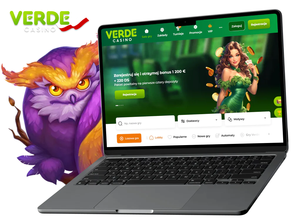 Verde Casino do gry w kasynie i zakładów sportowych w Polsce